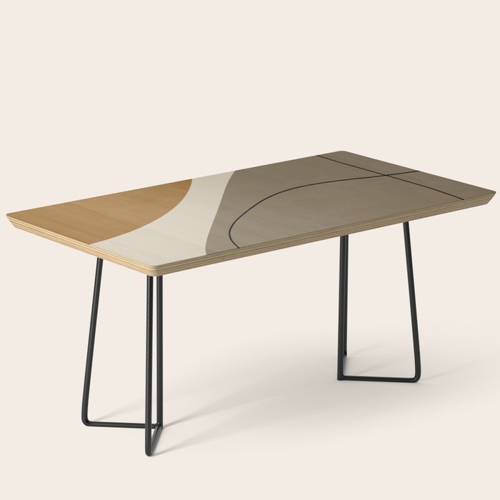 Organic Abstract Shapes #3 Coffee Table Gallery Image 1