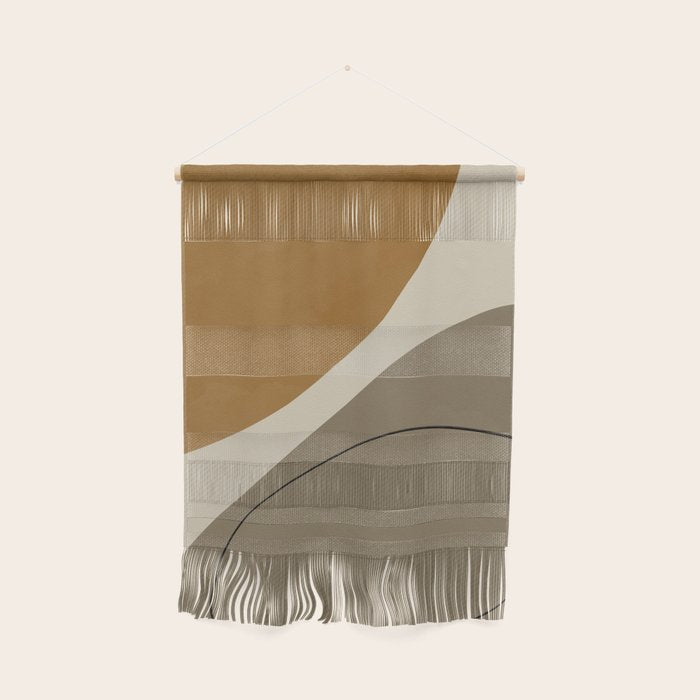 Organic Abstract Shapes #3 Wall Hanging Gallery Image 1