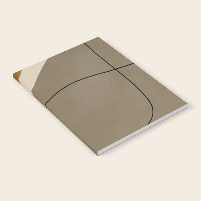 Organic Abstract Shapes #3 Notebook Gallery Image 2