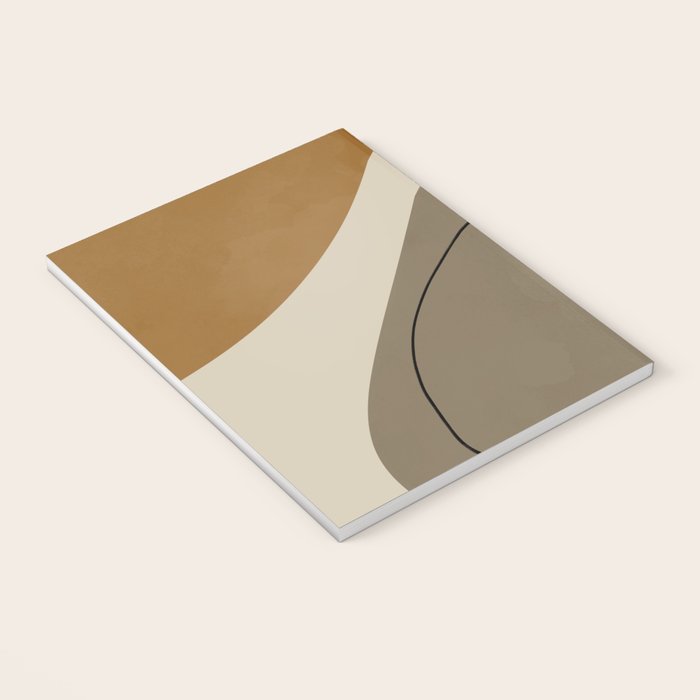 Organic Abstract Shapes #3 Notebook Gallery Image 3