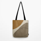 Organic Abstract Shapes #3 Tote Bag Gallery Image 2