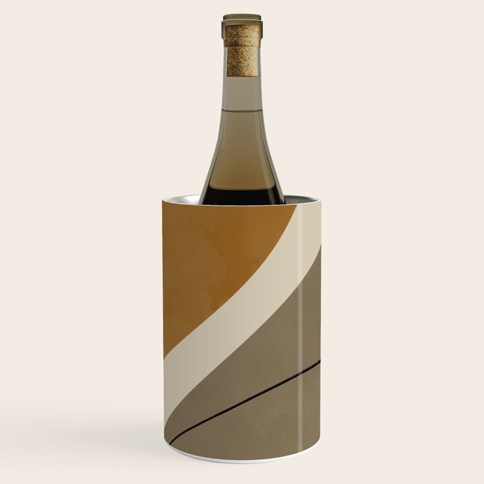 Organic Abstract Shapes #3 Wine Chiller Gallery Image 1