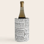 Categorize Print in Black and White Wine Chiller Gallery Image 1