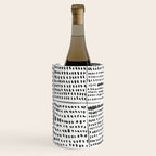 Categorize Print in Black and White Wine Chiller Gallery Image 3
