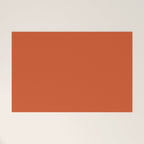 Color orange Welcome Mat Gallery Image 1