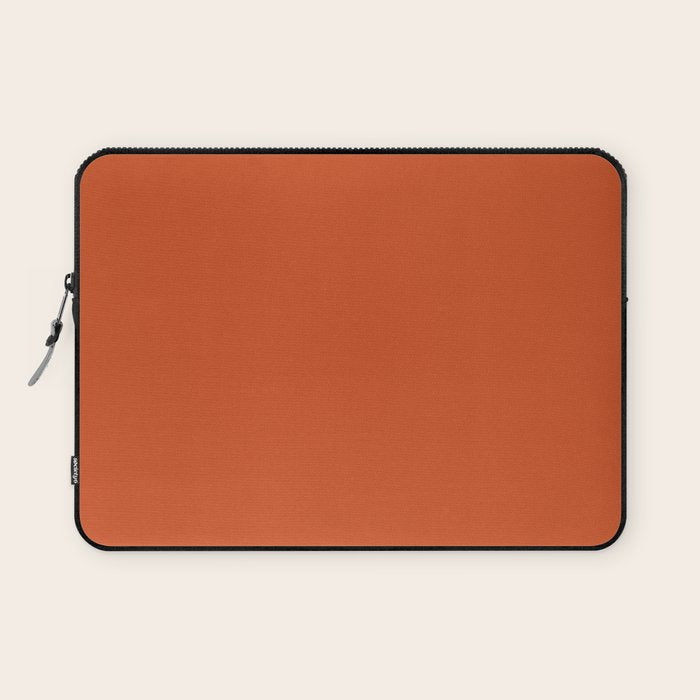 Color orange Laptop Sleeve Gallery Image 1