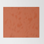 Color orange Throw Blanket Gallery Image 2