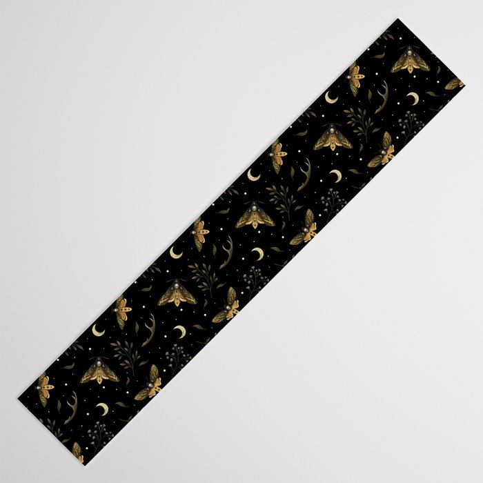 Death Head Moths Night Table Runner Gallery Image 3