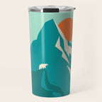 As the sun rises over the peak Travel Mug Gallery Image 1