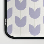 Spring Tulips VI Lavender Purple Mid Century Flowers Laptop Sleeve Gallery Image 3