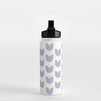 Spring Tulips VI Lavender Purple Mid Century Flowers Water Bottle Gallery Image 2