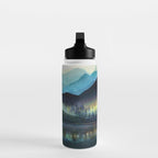 Mountain Lake Under Sunrise Water Bottle Gallery Image 3