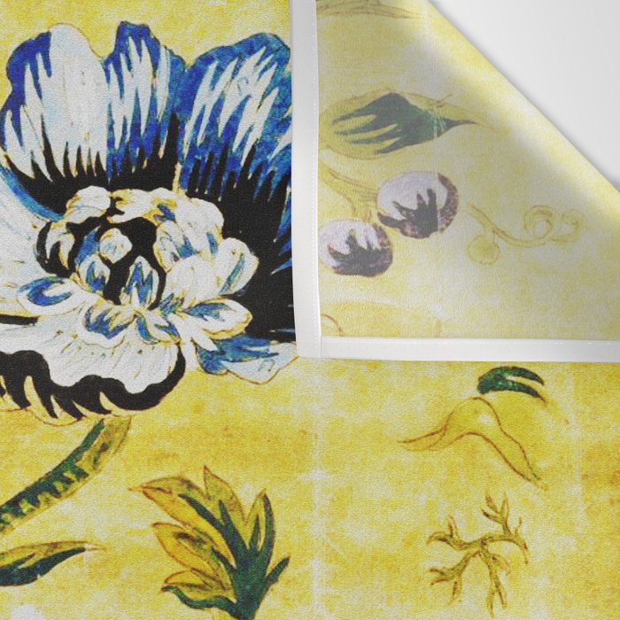 18th Century English Floral Print Wall Tapestry Gallery Image 3