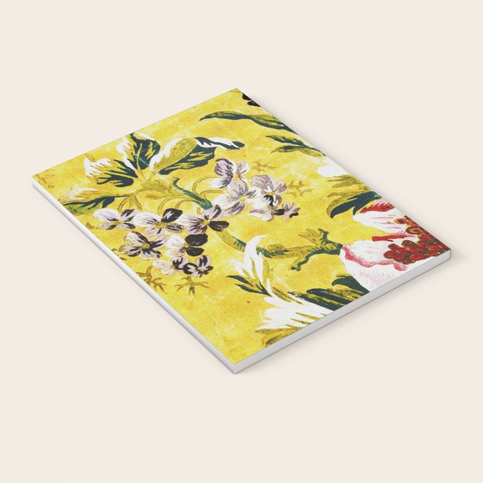 18th Century English Floral Print Notebook Gallery Image 3