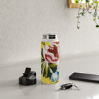 18th Century English Floral Print Water Bottle Gallery Image 4