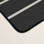 Minimal Geometric Pattern II - Black Desk Mat Gallery Image 4