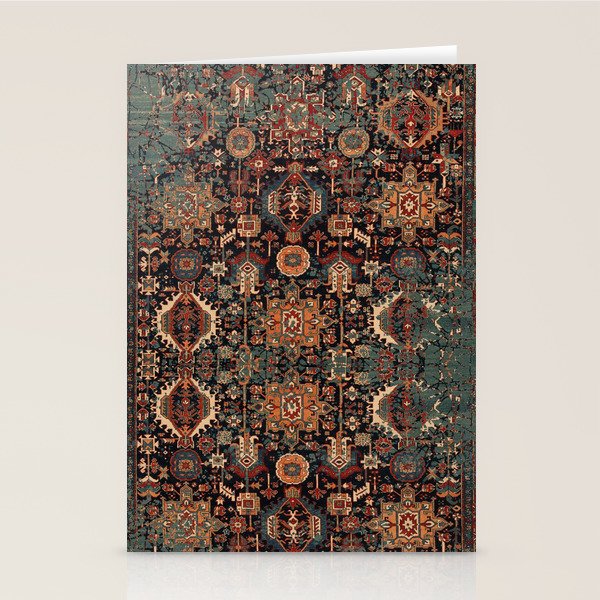 Vintage Traditional Moroccan Rug Stationery Card Gallery Image 1