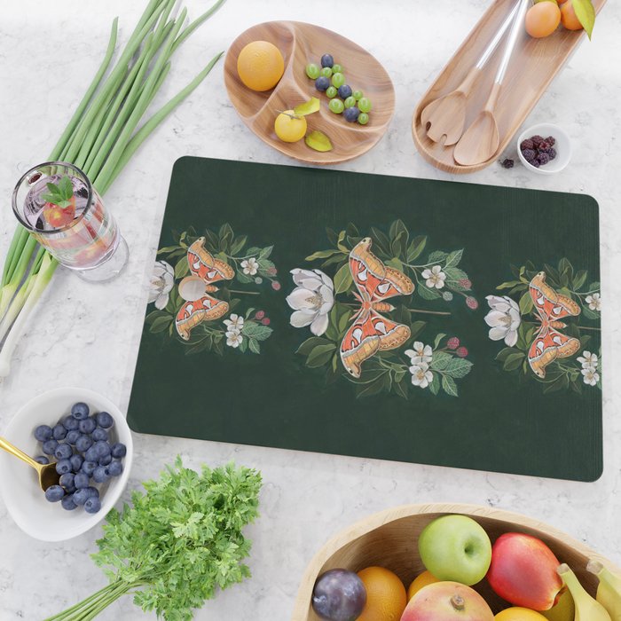 Atlas Moth Magnolia Cutting Board Gallery Image 2