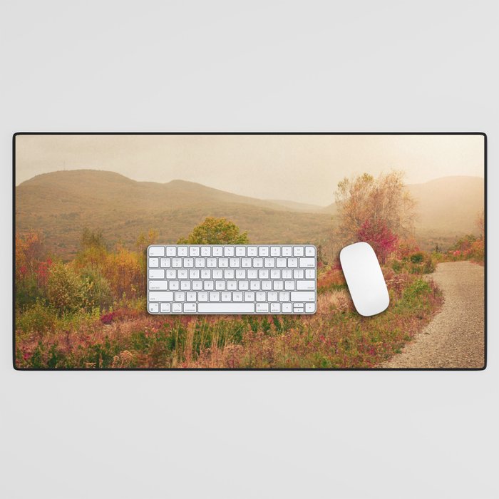 Wandering Through Autumn Desk Mat Gallery Image 1