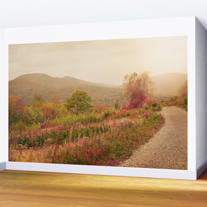 Wandering Through Autumn Wall Mural Gallery Image 2