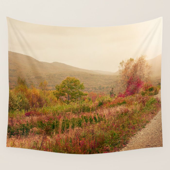 Wandering Through Autumn Wall Tapestry Gallery Image 4