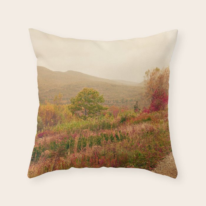 Wandering Through Autumn Throw Pillow Gallery Image 6