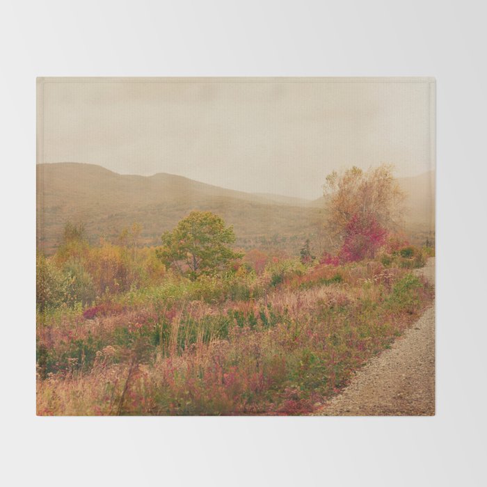Wandering Through Autumn Throw Blanket Gallery Image 2