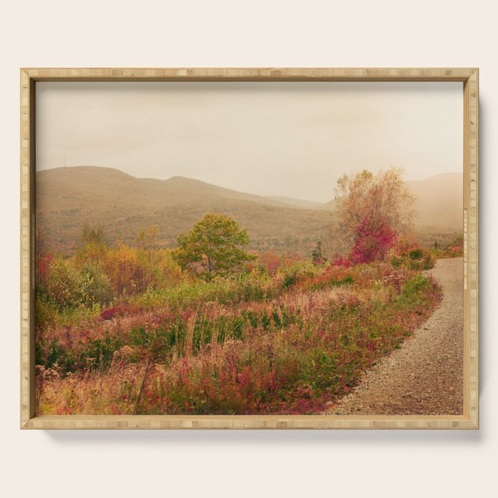 Wandering Through Autumn Serving Tray Gallery Image 1