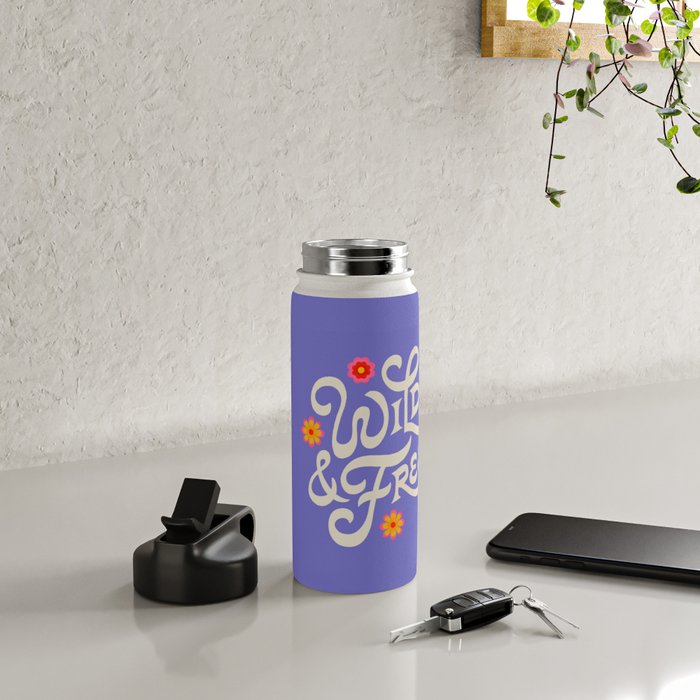 Wild and Free Water Bottle Gallery Image 4