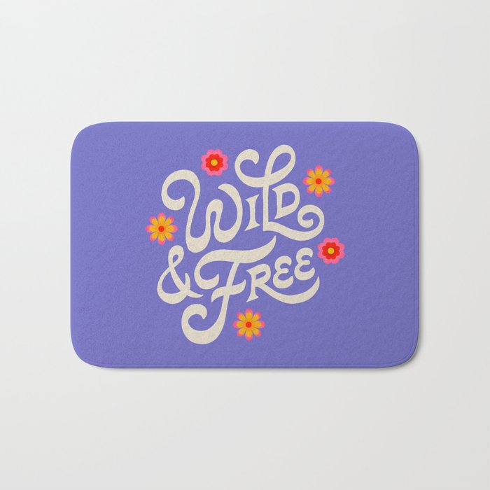 Wild and Free Bath Mat Gallery Image 1