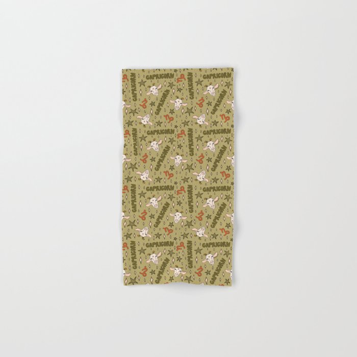Capricorn Print Bath Towel Gallery Image 1
