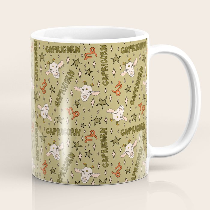Capricorn Print Coffee Mug Gallery Image 1