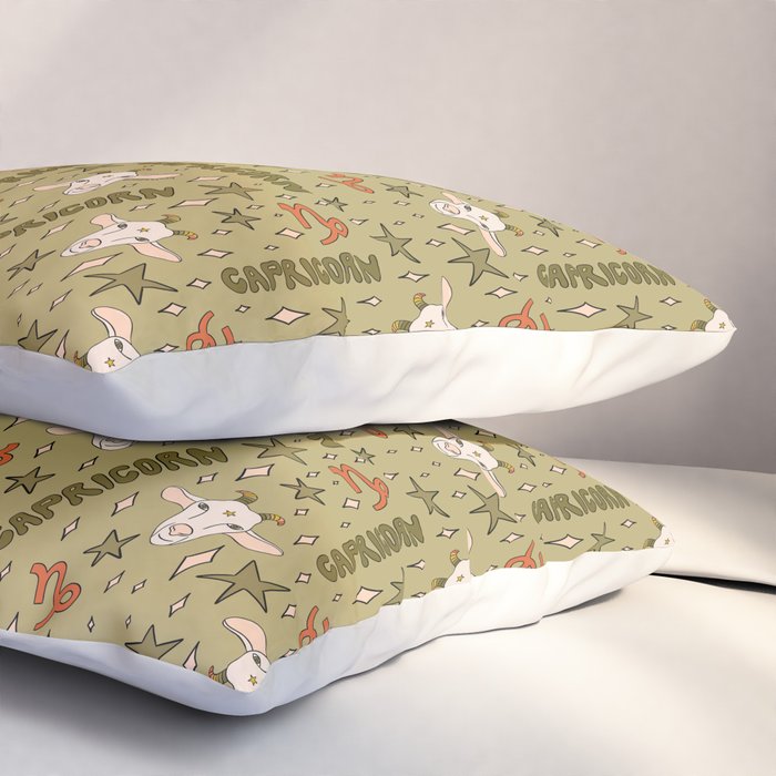 Capricorn Print Pillow Sham Gallery Image 3