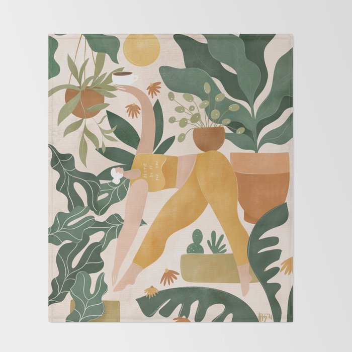 Rise and shine  Throw Blanket Gallery Image 2