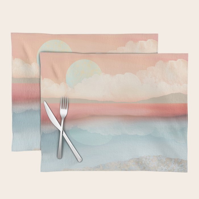 Mint Moon Beach Placemat Gallery Image 1