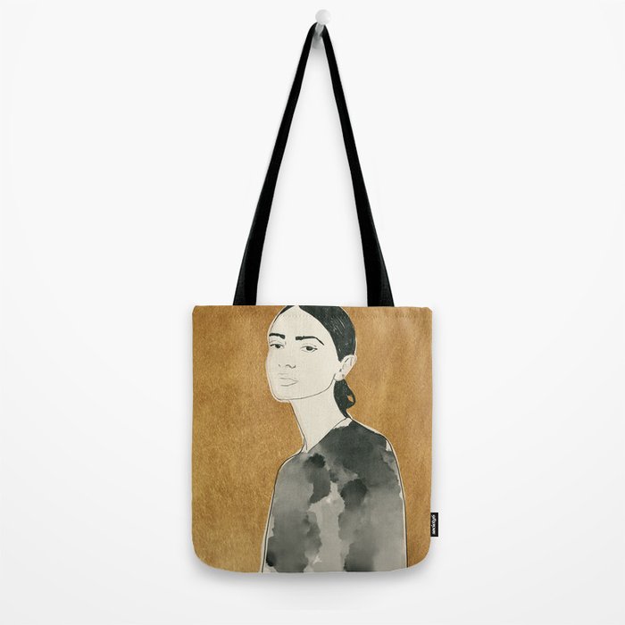Girl Portrait 6 Tote Bag Gallery Image 2