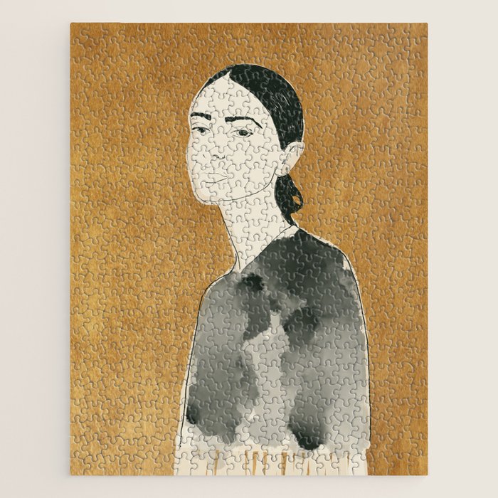 Girl Portrait 6 Jigsaw Puzzle Gallery Image 1