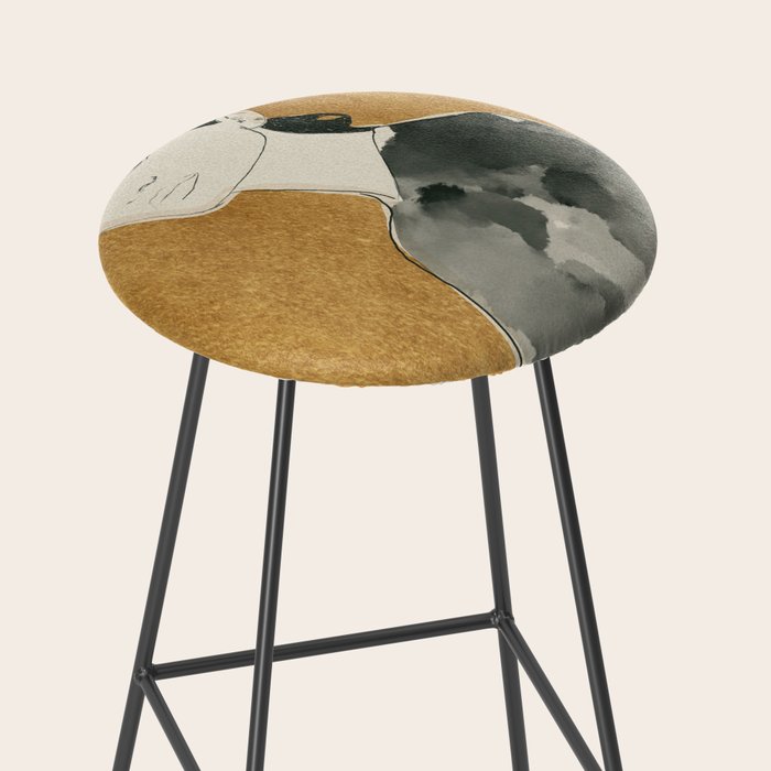 Girl Portrait 6 Stool Gallery Image 2