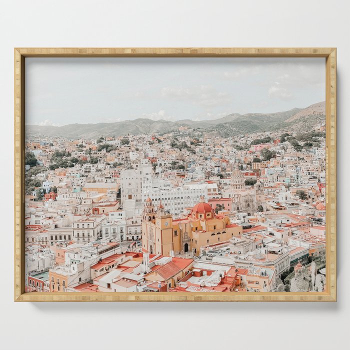Mexico City View Serving Tray Gallery Image 1