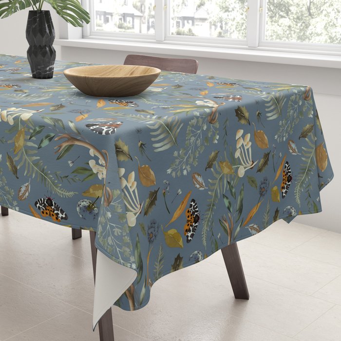 Moths Mystical Woodland B Tablecloth Gallery Image 3
