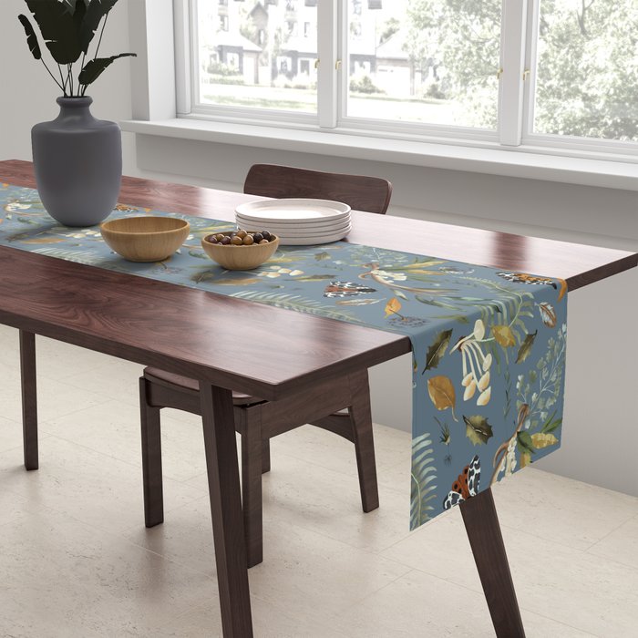 Moths Mystical Woodland B Table Runner Gallery Image 2