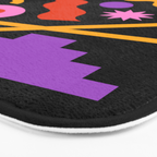 Purple ramen Bath Mat Gallery Image 3