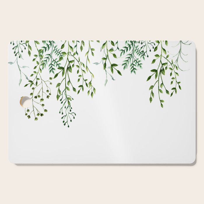 Watercolor Vines Cutting Board Gallery Image 1