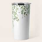 Watercolor Vines Travel Mug Gallery Image 1