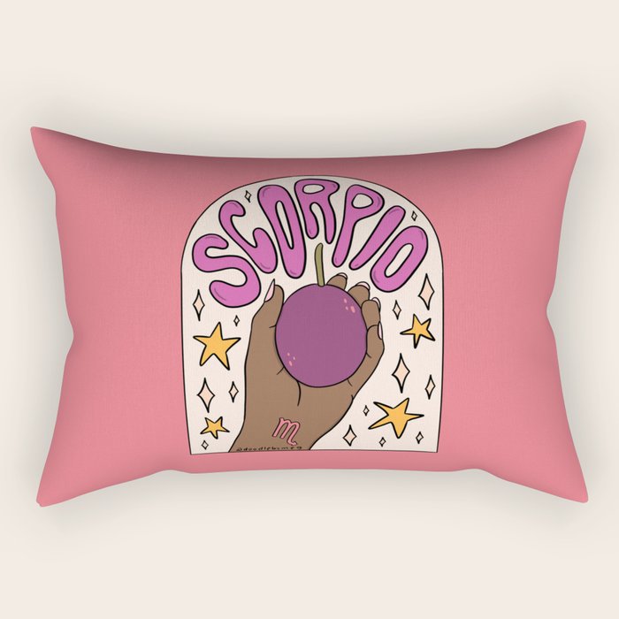 Scorpio Passion Fruit Rectangular Pillow Gallery Image 2