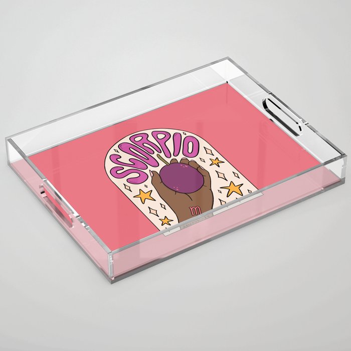 Scorpio Passion Fruit Acrylic Tray Gallery Image 1