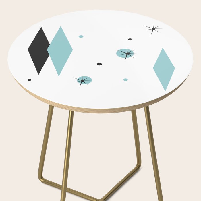 Vintage 1950s Mid Century Modern Design Side Table Gallery Image 2
