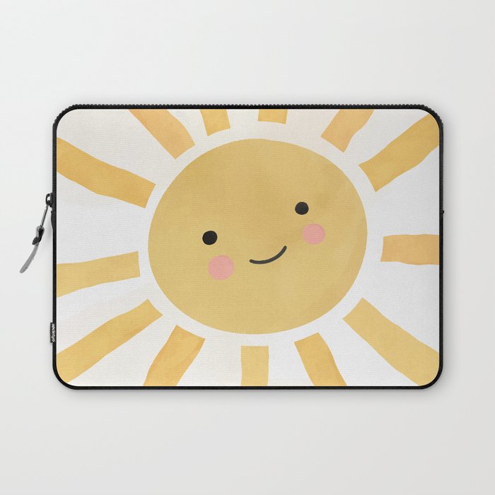 Happy Sun Laptop Sleeve Gallery Image 1
