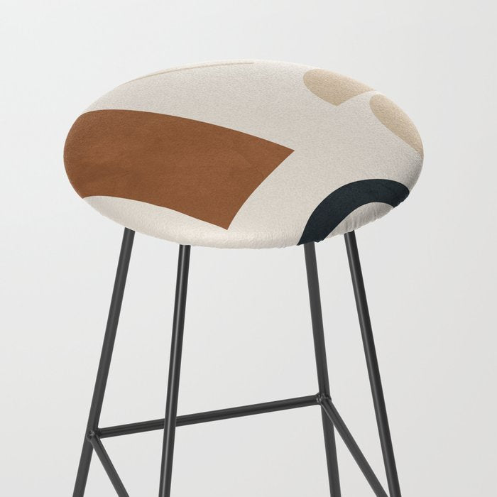 Geometric Modern Art 32 Stool Gallery Image 2