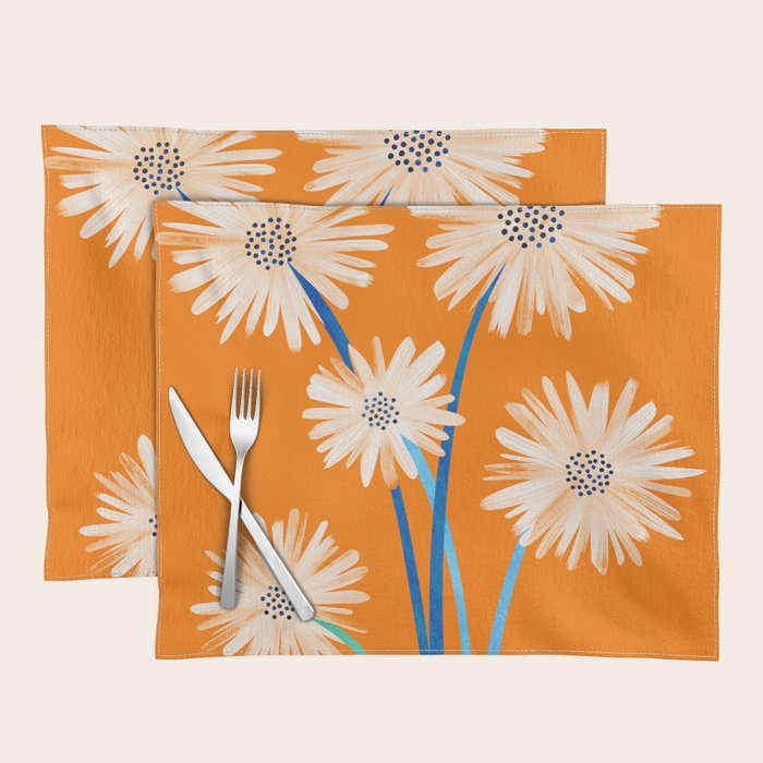 Moroccan Daisies Still Life Placemat Gallery Image 1